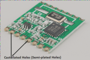 Castellated PCB - Castellated Holes on a PCB - Its type Specification Applications Castellated PCB - Castellated Holes on a PCB - Its type Specification Applications