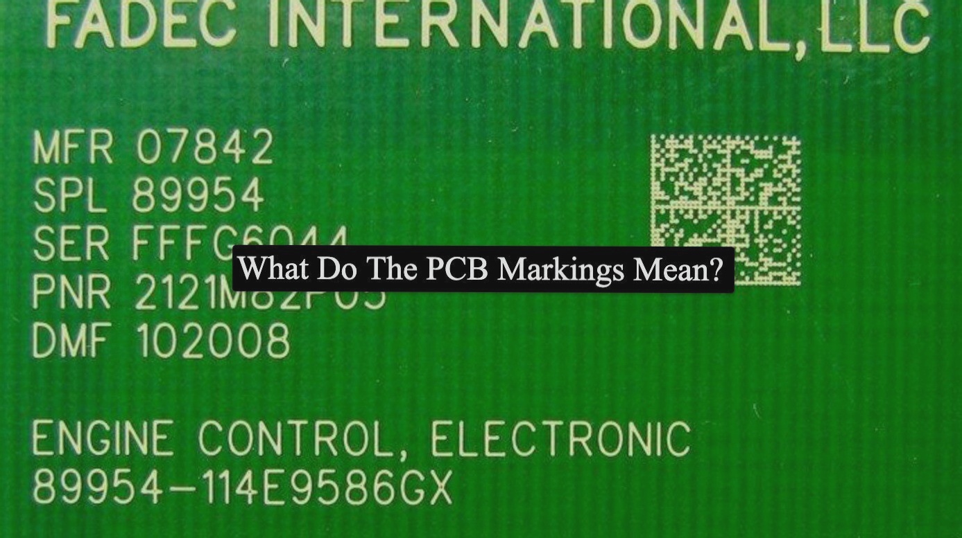 What do PCB Markings signify?