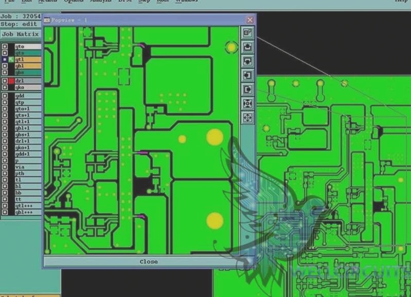 PCB Coated with Copper Grid or Solid Copper
