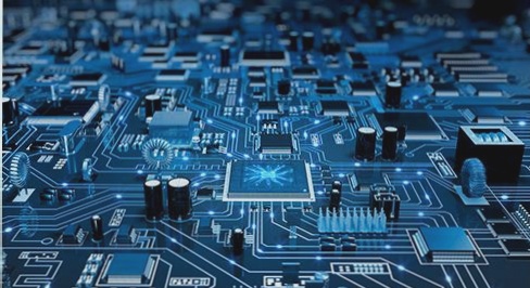 PCB board design specifications for switching regulator production.