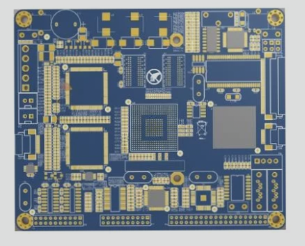 The etching procedure of the external circuit on the PCB substrate