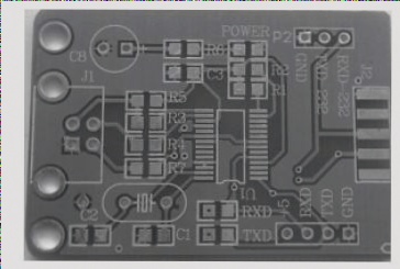 What does the ‘TG’ symbol signify on the PCB specification sheet?