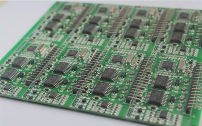 PCB circuit board color and photoresist application.