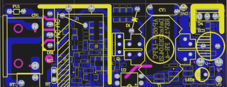 What method should be used for detecting contaminants on PCBA?