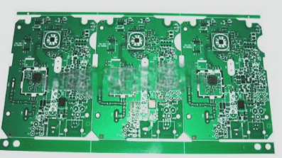 Specialized routing of PCB circuit boards in a PCB manufacturing facility.