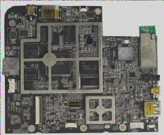 Discuss the capacitance considerations in PCB power board design.