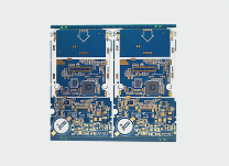 Design of edge-stamped holes on the circuit board.