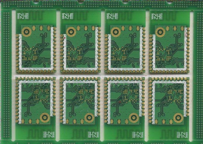 Manufacturing of metallized half-hole circuit boards
