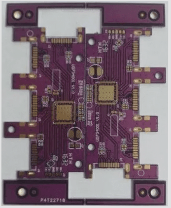Arrangement of components on the PCB circuit board
