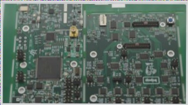 The specifications for each layer of the PCB circuit board.