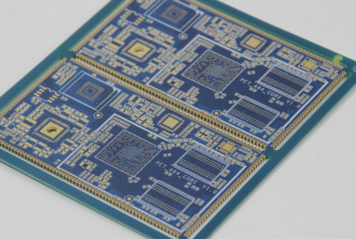 Online PCB design and material selection for printed circuit boards.