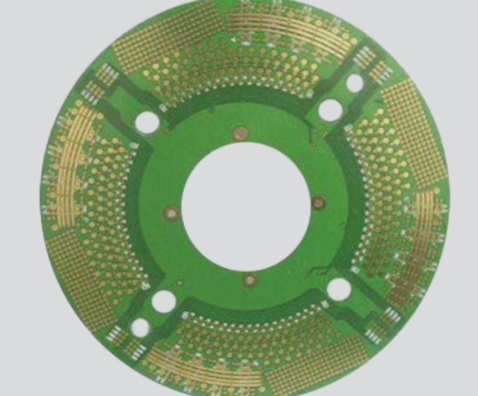 How are double-sided printed circuit boards (PCBs) manufactured?