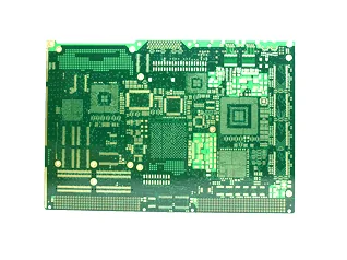14-layer through-hole PCB