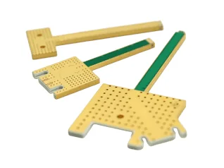 4-layer high-frequency mixed plating edge coating pcb