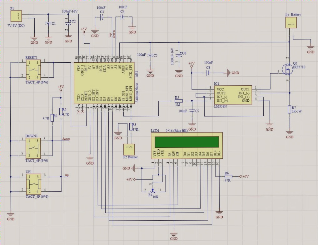 Battery Capacity Measurement with Arduino for Lithium, NiMH, and NiCd Batteries – Wellcircuits Technology