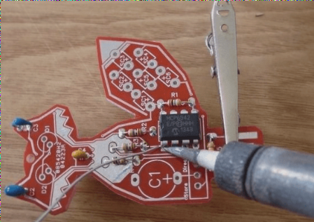 Creating various decorative items using PCB boards