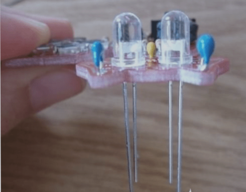 Creating various decorative items using PCB boards